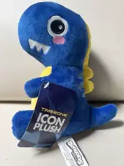 TIMEZONE Blue DINOSAUR Plush Toy BENSONS TRADING 20CM T Rex