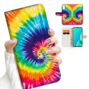 ( For Vivo Y11s ) Flip Case Cover AJ23628 Tie Dye