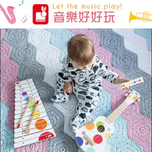 【法國Janod】音樂好好玩-烏克麗麗 玩具吉他 小吉他 玩具樂器 幼兒音樂（LAVIDA官方直營）