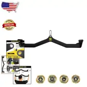 880 lb Capacity LAT Pulldown & Tricep Bar - Durable Gym Quality Attachment