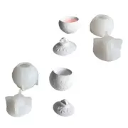 Flexible DIY Snowflake Sphere Mold Perfect For Holder And Resin
