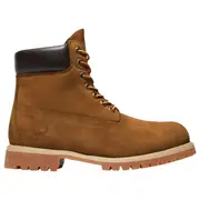 Timberland Mens 6-Inch Premium Dark Wheat Nubuck Waterproof Boots