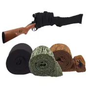 Hunting Gun Sock Silicone Treated Rifle Shotgun Large Scoped Cover 2PCS