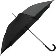 NEW DOPPLER Umbrella DERBY HIT Push button to open Black Unisex - 77263PSZ-BLACK