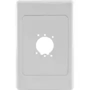 PRO2 PRO1240 XLR Blank Wall Plate Connecting Screws (X2) Are Included XLR BLANK WALL PLATE