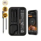 Wireless Bluetooth BBQ Thermometer INT-12-BW Meat Probe IP67 Waterproof LCD
