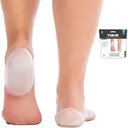 Tuli's Classic Gel Heel Cups, TuliGEL Shock Absorption Cushion Insert for Plantar Fasciitis and Heel Pain Relief, Regular