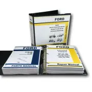 Ford 340 340A 340B Loader Backhoe Tractor Service Repair Parts Manual Shop Books