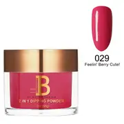 Billionaire SNS Gelish Dip Dipping Acrylic Nail Powder 029 Feelin' Berry Cute!
