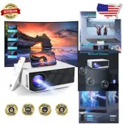 Compact Full HD Projector with WiFi & Bluetooth - Perfect for Any Occasion