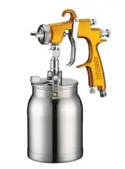 Star EVOT LVLP 2000 V3 Spray Paint Suction Gun 2.0mm Gold Waterbourne 2K Stains