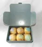 ArtNaturals Bath Bombs Set, 6 Count Open Box Scented Zen, Wellness, Energize