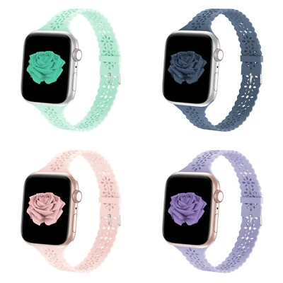 Lace Silicone Apple Watch Band Unisex Replacement Strap iWatch iWatch Band