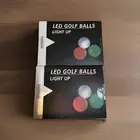 THIODOON Glow in The Dark Golf Balls Light up 12 Pack (6 Colors in one)
