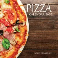 在飛比找博客來優惠-Pizza Calendar 2020: 16 Month 