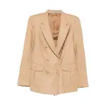 [Tagliatore] Tagliatore Double-breasted Blazer 44 IT NEUTRALS