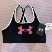 UNDER ARMOUR Girls Crossback Bra Large 14-16 BRAND NEW with Tag