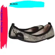 Bloch Carina Ballet Flat Dance Shoe, AMELOT, Size US 2.5, EUR 34