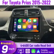 9" Apple CarPlay Android auto Car radio head unit For Toyota Prius 2015-2022