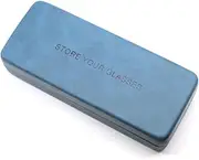 [Generic] Hard Shell Glasses Case Anti-pressure Sunglasses Myopia Glasses Storage Box For Women Men PU Leather Eyeglasses Boxes