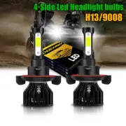 For ATV Polaris Ranger RZR Razor 800 900 XP 2011 2*H13 LED Headlight Bulbs white
