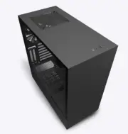 NZXT H510 - CA-H510B-B1 - Compact ATX Mid-Tower PC Gaming Case - Front I/O USB T