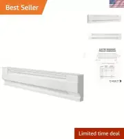 Portable 36" Electric Baseboard Heater - 750 Watt, Listed Efficient Heating