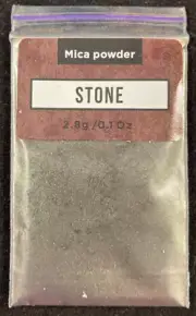 Mica Powder - Stone - 2.8 g - Soap Shop - Soap/Make Up/Resin - Single Bag