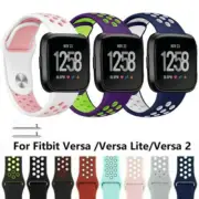 For Fitbit Versa/2/Lite Silicone Sport Watch Band Wristband Replacement Straps