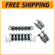 Premium Tune-O-Matic Bridge with TP-6 Tailpiece & Roller Saddles – Epic Upgrades