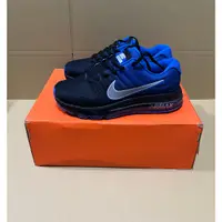 在飛比找蝦皮購物優惠-庫存出清 NIKE AIR MAX 2017 藍色 慢跑鞋 