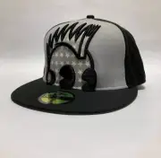 New Era 59Fifty KidRobot Collaboration Robot Head Cap Hat 7 (55.8cm) NEW