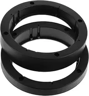 HEALEEP Optimized Car Speaker Spacer Ring Adapters 6.5 Inch Plastic Mounting Brackets for Car Audio Systems