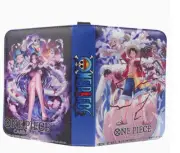 One Piece Card Book TCG Binder Premium album leather luffy BOA 4GRID