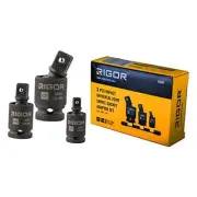 11601 Universal Joint Swivel 3pc Universal Joint Impact Socket Adapter Set