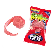 Fini Sour Strawberry Flavour Roller Candy 20g