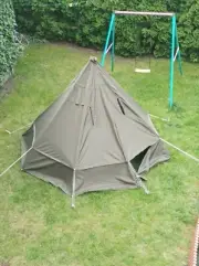 Two large Polish lavvu ponchos size 3 after modernization big tent not a canvas