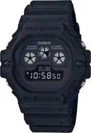 Casio G-Shock DW-5900BB-1 All Black Digital Watch