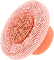 DEARMAMY Silicone Face Scrubber Gentle Facial Cleansing Brush Soft Manual Face Wash Brush Skin Care Tool for Women Men