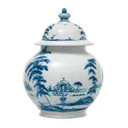 Juliska Country Estate Delft Blue 10 Lidded Ginger Jar