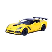 Motormax Licensed 1:24 Scale Corvette ZR1 2019 Diecast Model Car Yellow