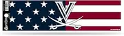 Rico Industries NCAA Virginia Cavaliers Patriotic Bumper Sticker