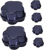 KICHOUSE Childproof Stove Knob Covers Gas Switch Protective Cover Oven Knob Locks Heat Resistant for Kitchen