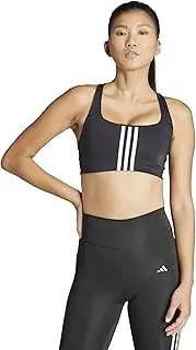 [adidas] Performance Powerimpact 3-Stripes Women's Medium-Support Training Bra