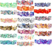 [Metallic Dice Games] MDG Unicorn Resin Polyhedral Dice Set - Aurora