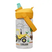 Camelbak - Thrive Flip Straw Water Bottle for Kids S25 400ml - Tractors and Tree