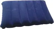 Amosfun 1Pc PVC Inflatable Camping Pillow Portable Travel Neck Cushion for Outdoor Use Ergonomic Design for Comfort During Naps Driving and Journeys