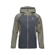 BLACK DIAMOND Men's Recon LT Stretch Shell - L - Pine Smoke Carbon