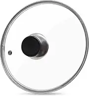 8 Inch Glass Lid for Frying Pan Tempered Glass Pot Lid with Stainless Steel Rim for 8 Inch Frying Pan Wok Pot Skillet
