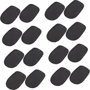 BUTIFULSIC 8pairs High-heeled Shoe Pads Shock-absorption Rear Half Sole Protectors for Comfort and Lightweight Portable Foot Cushioning Inserts for High Heels Boots and Everyday Wear